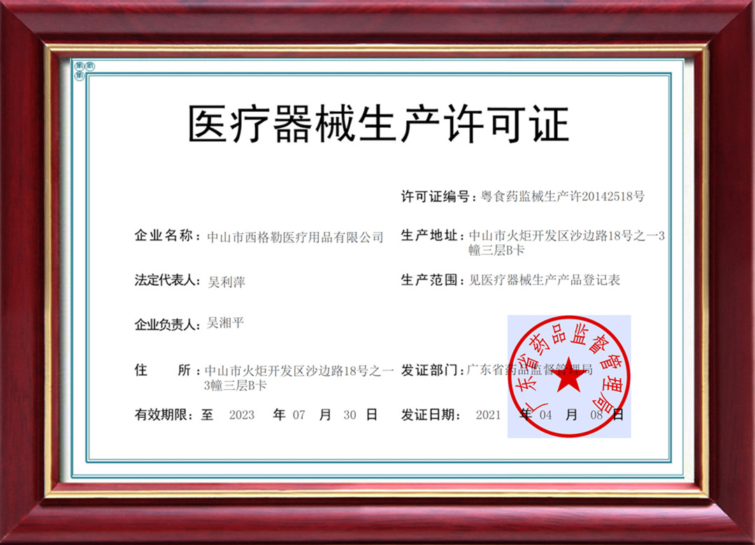 Manufacturing License